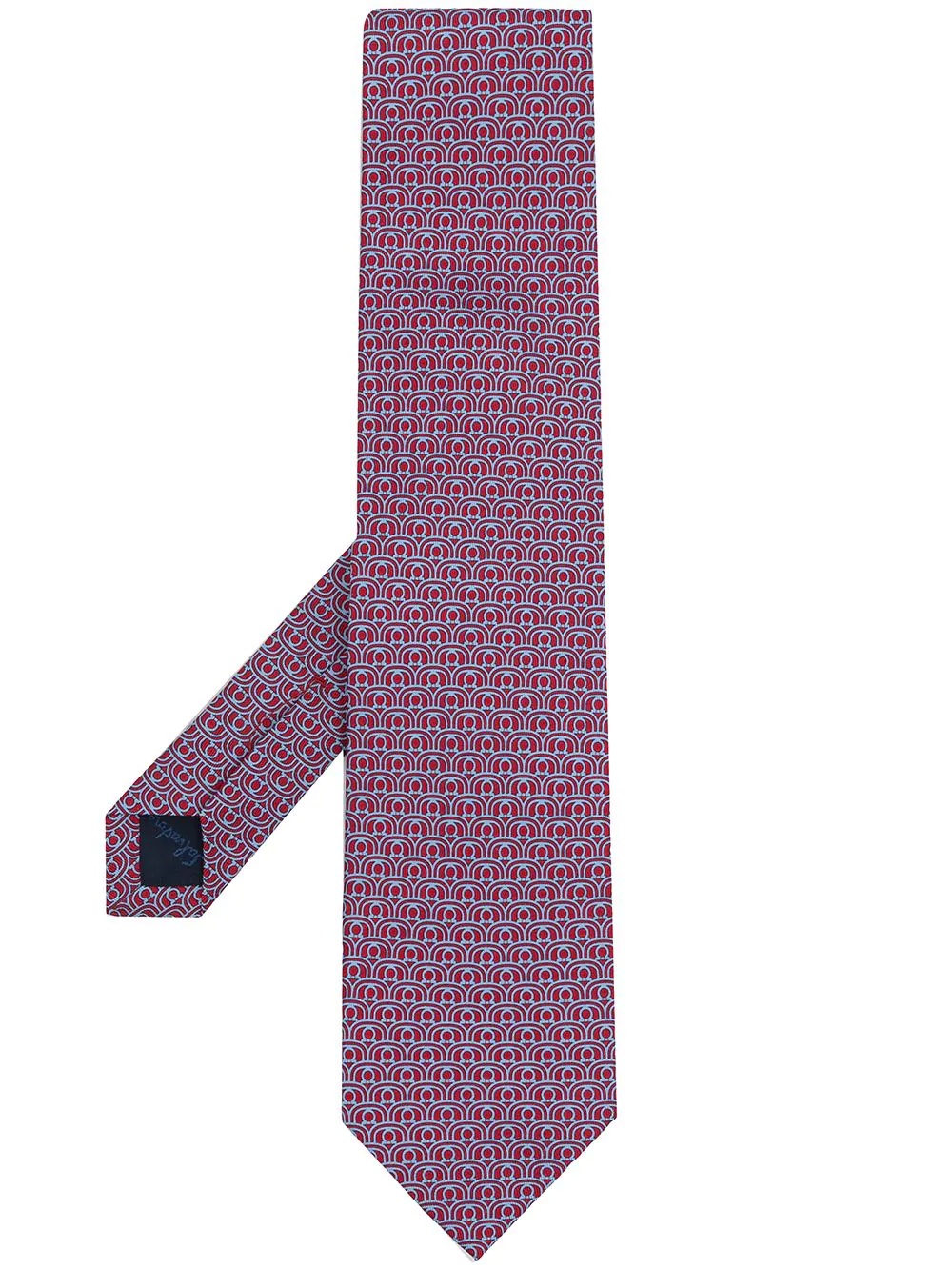 Gancini-pattern tie - 1