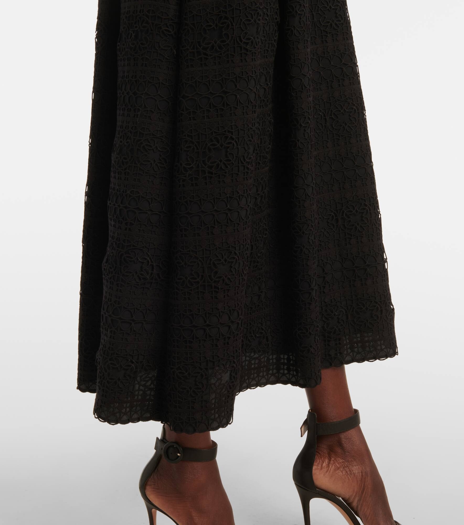 Macramé midi dress - 5