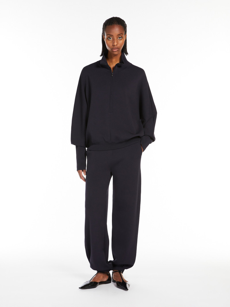 Max Mara FATUO Stretch viscose sweatshirt outlook
