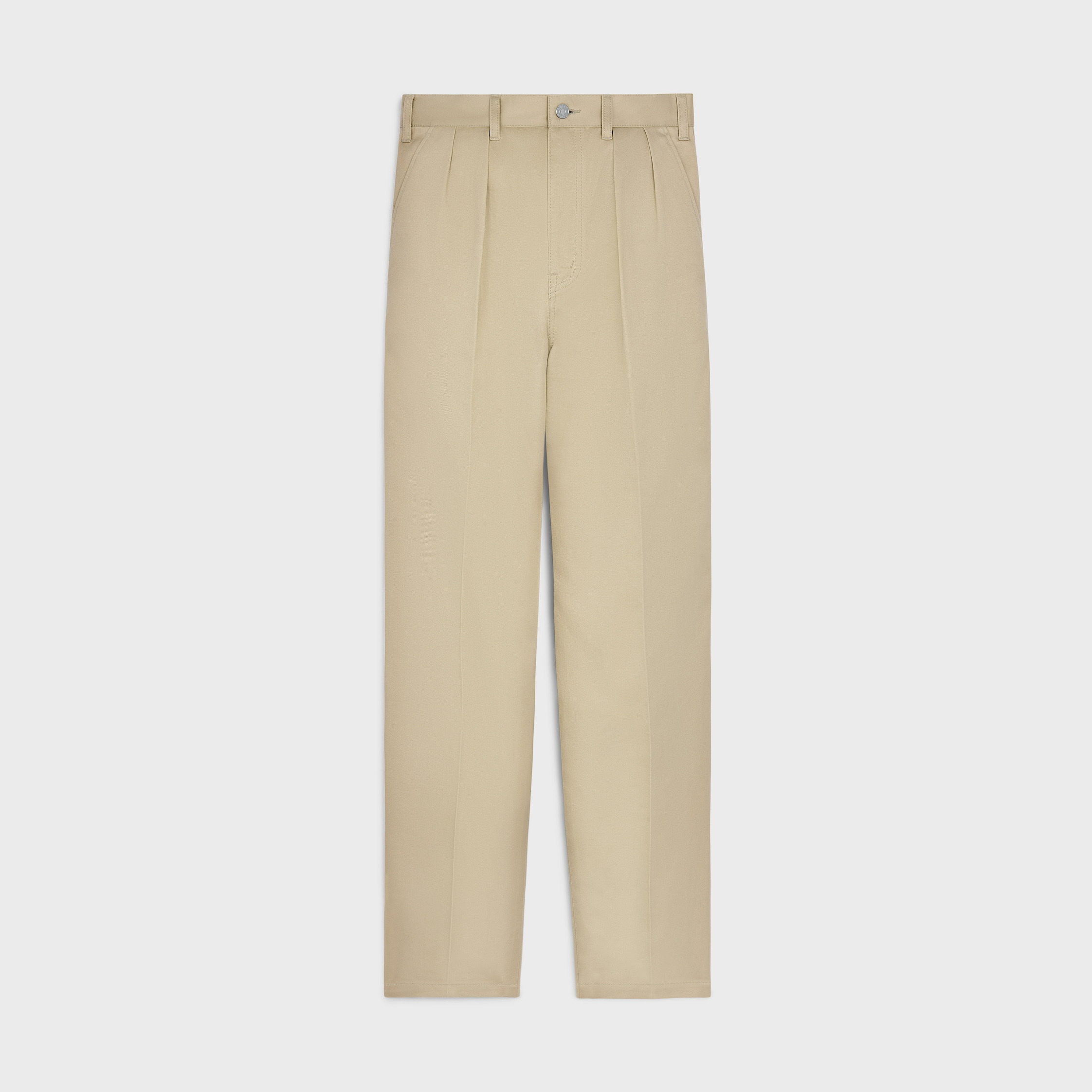 chinos in cotton - 1