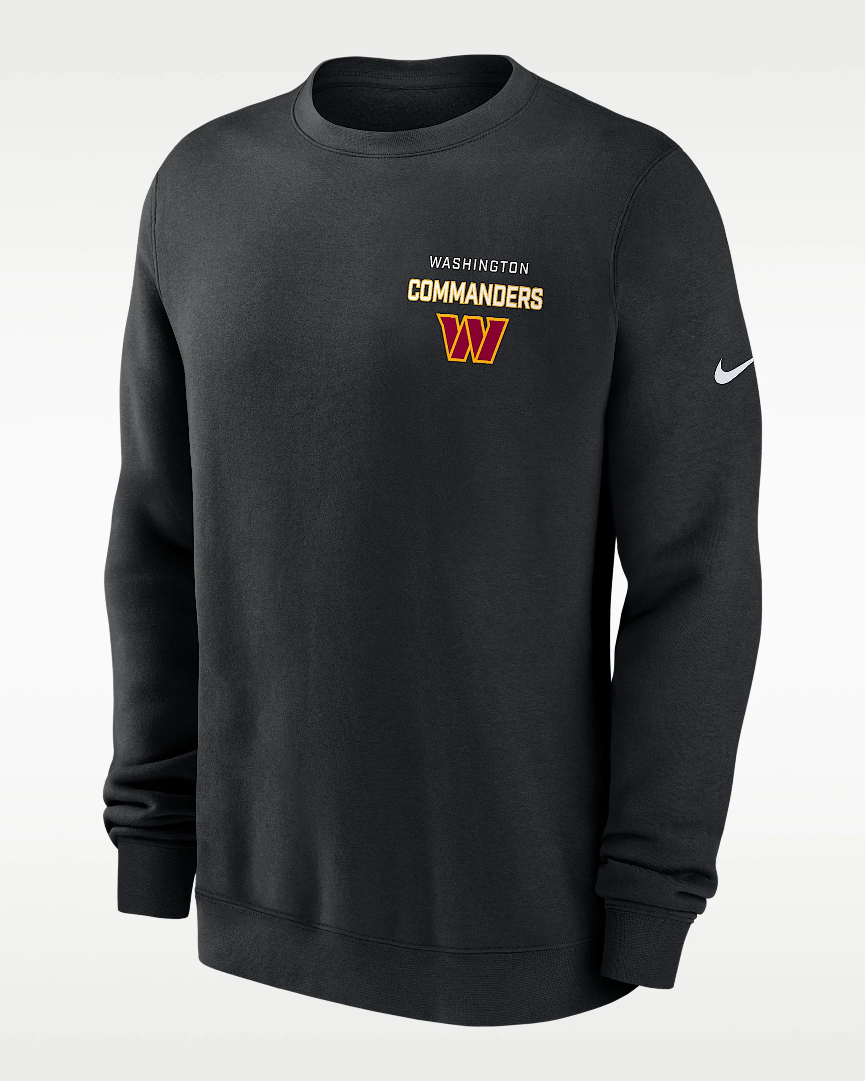 Washington Commanders Draw Block Club Men's Nike NFL Pullover Crew - 1
