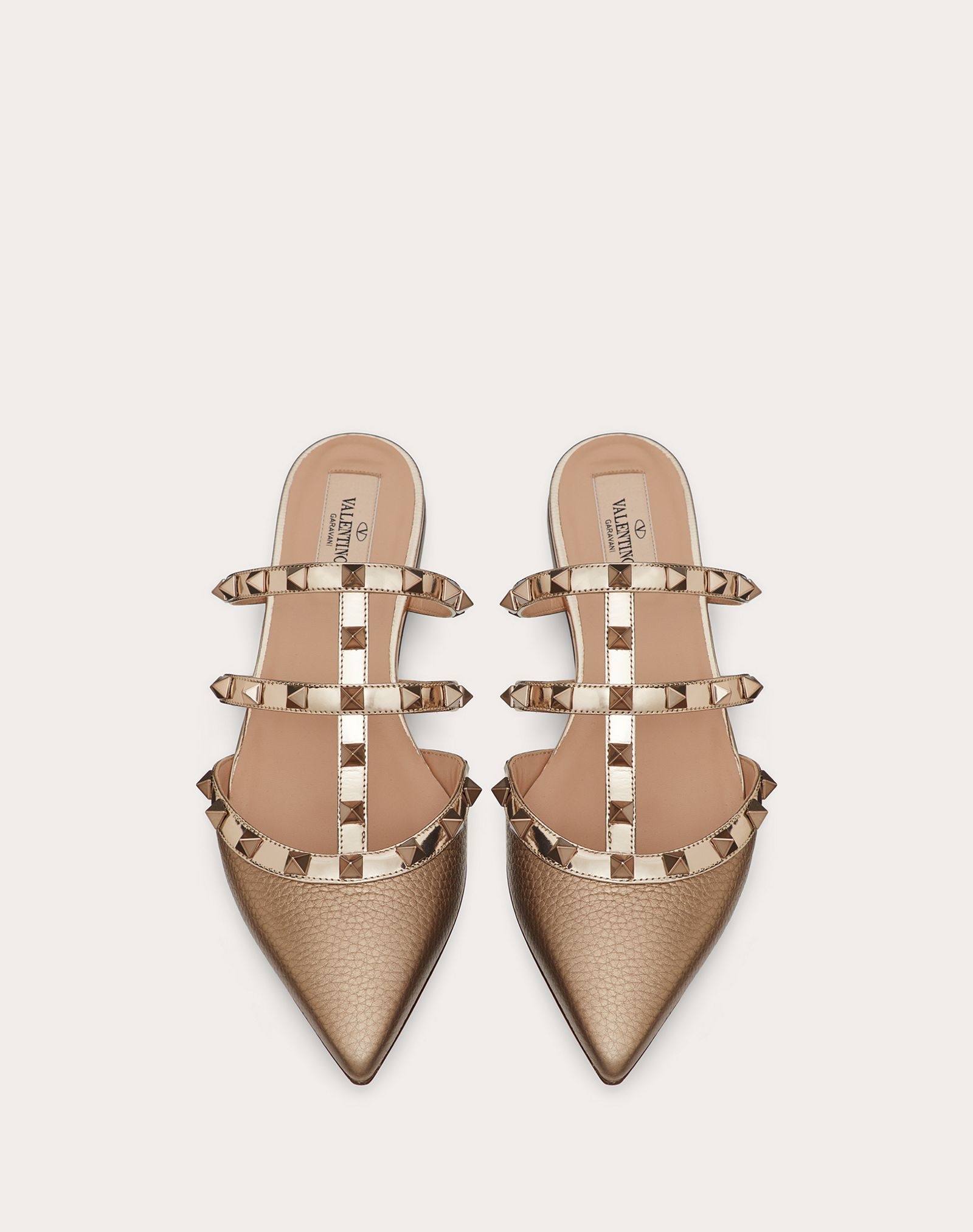 Metallic Rockstud Mule - 4