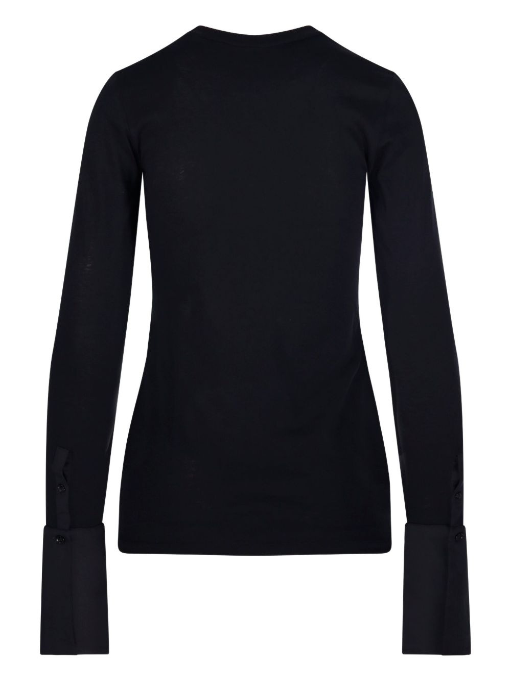 cuff detail long-sleeve top - 2