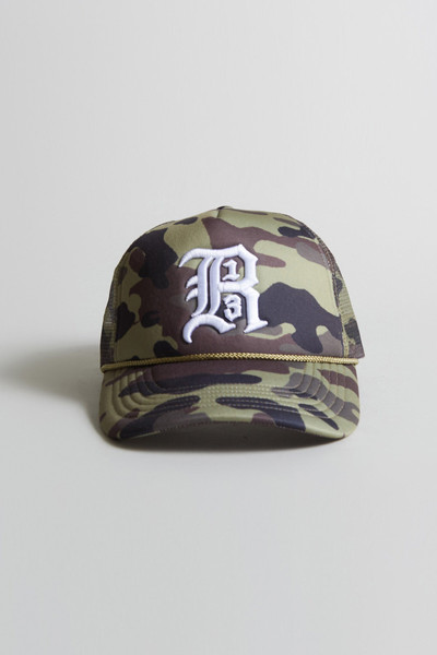 R13 R13 TRUCKER HAT - CAMOUFLAGE OLIVE outlook