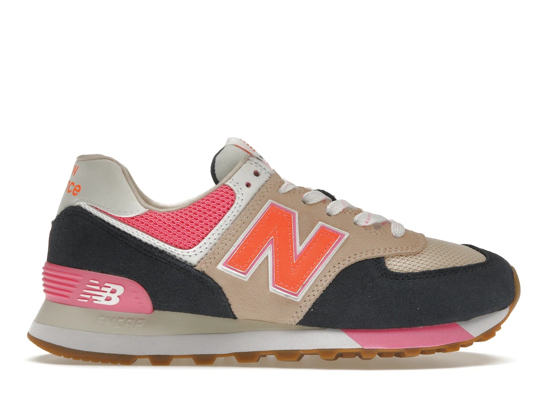 New Balance 574 Natural Indigo Vintage Rose (W) - 1