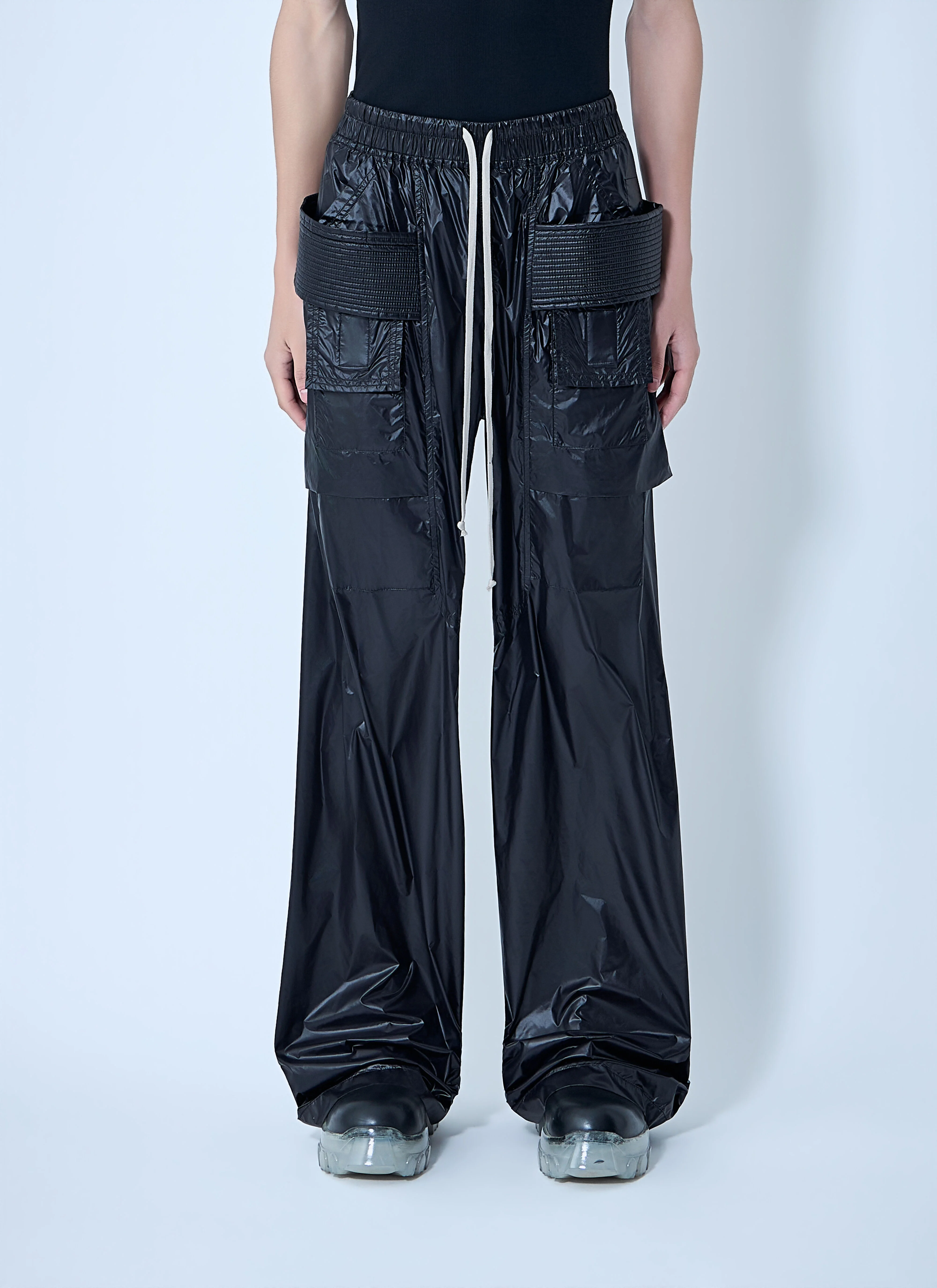 Creatch Wide Cargo Drawstring Pants - 1