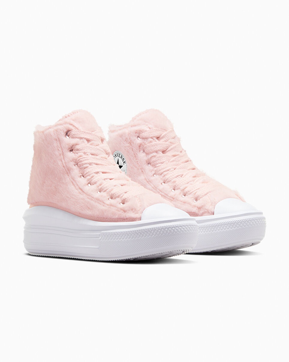 Chuck All Star Move Platform Faux Fur - 4