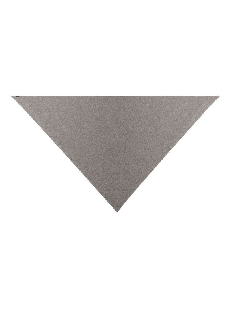 triangular-shape cashmere scarf 1