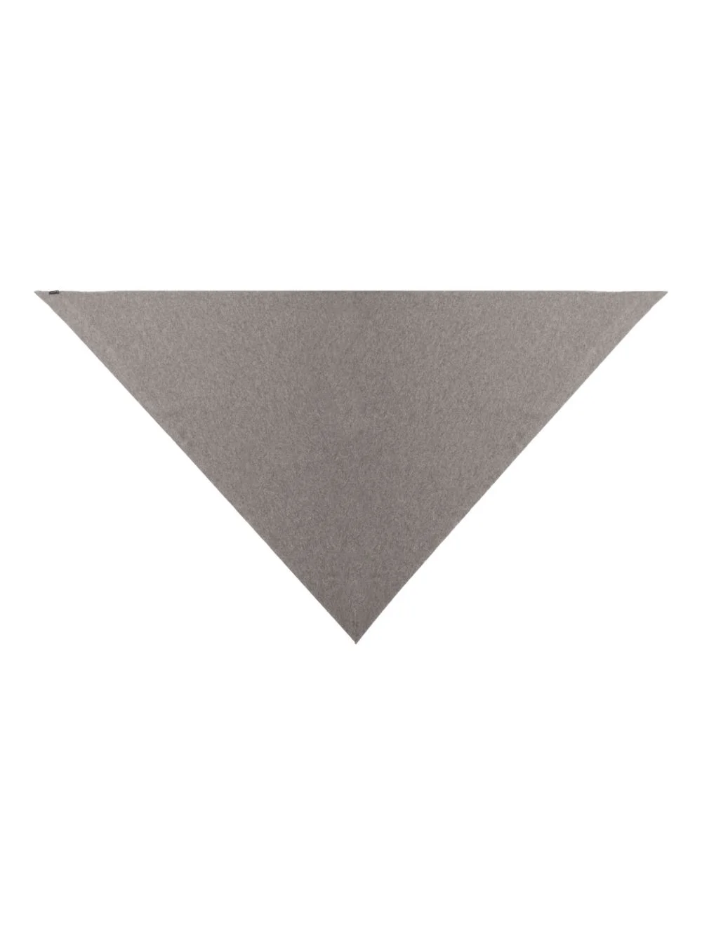 triangular-shape cashmere scarf - 1