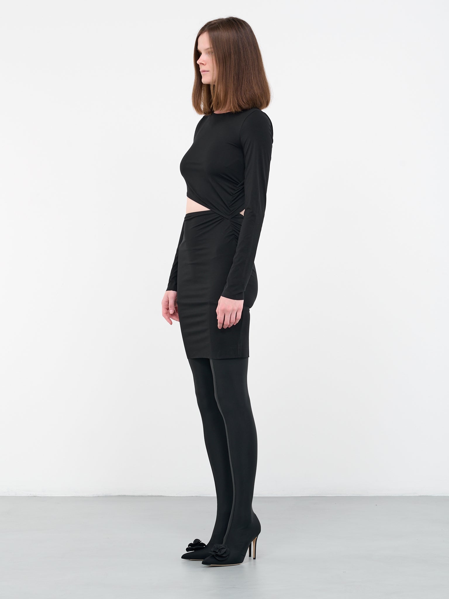 N°21 Asymmetric Cut-Out Dress - 2