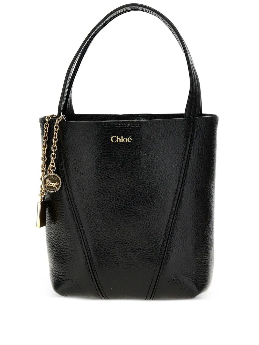 Introducing the CHLOE SPIN BAG, a sophisticated accessory from the renowned brand CHLOE. Crafted fro - 1
