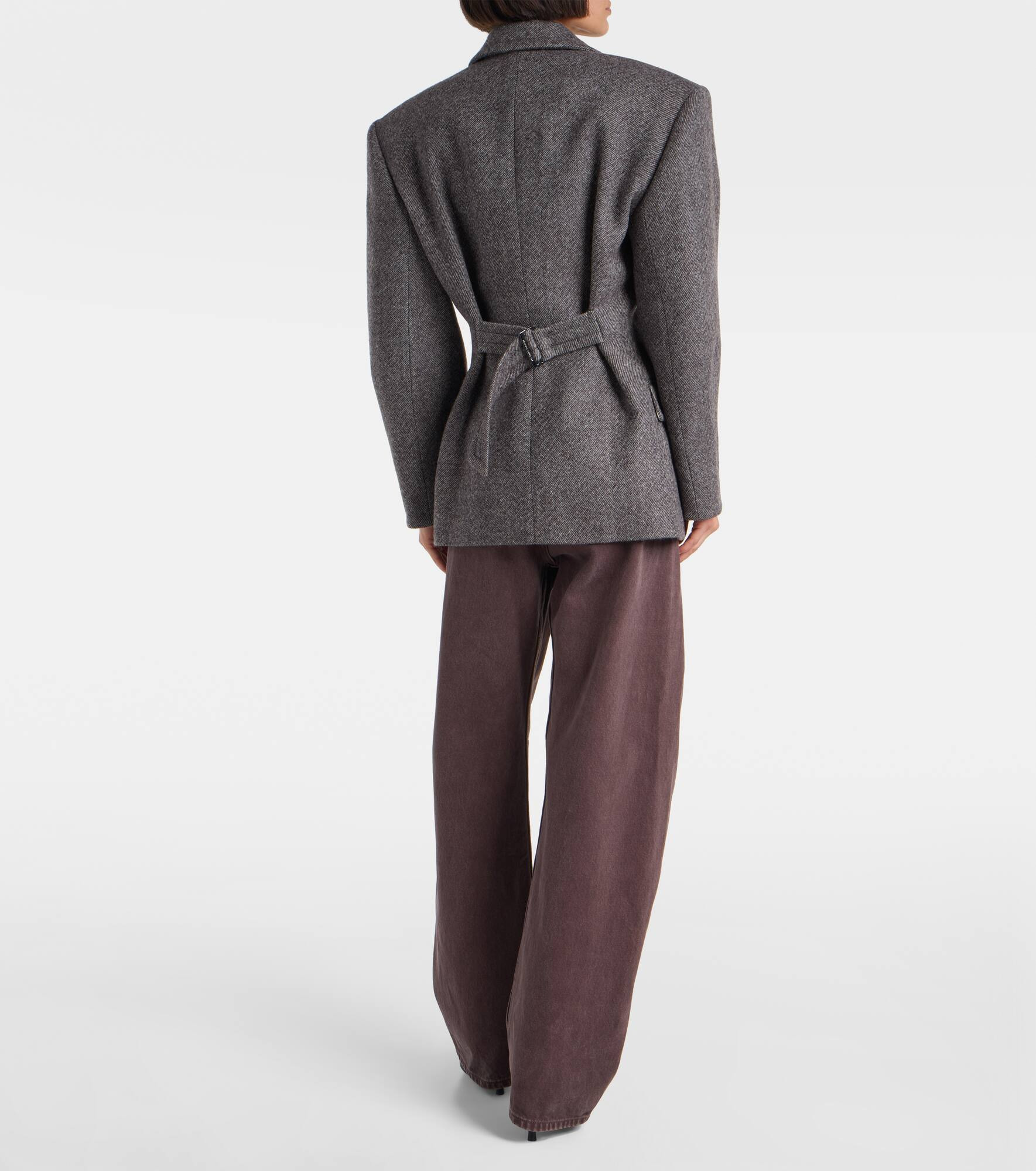 Wool-blend blazer - 3