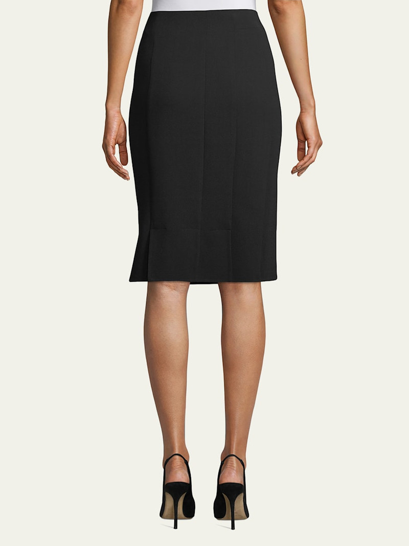 AKRIS Wool-Blend Knee-Length Pencil Skirt outlook
