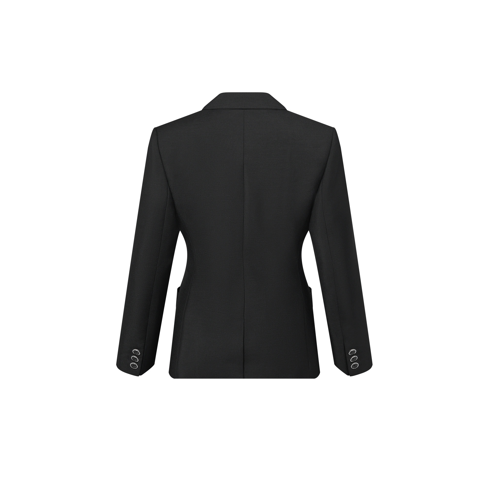 Jewel Button Blazer - 3