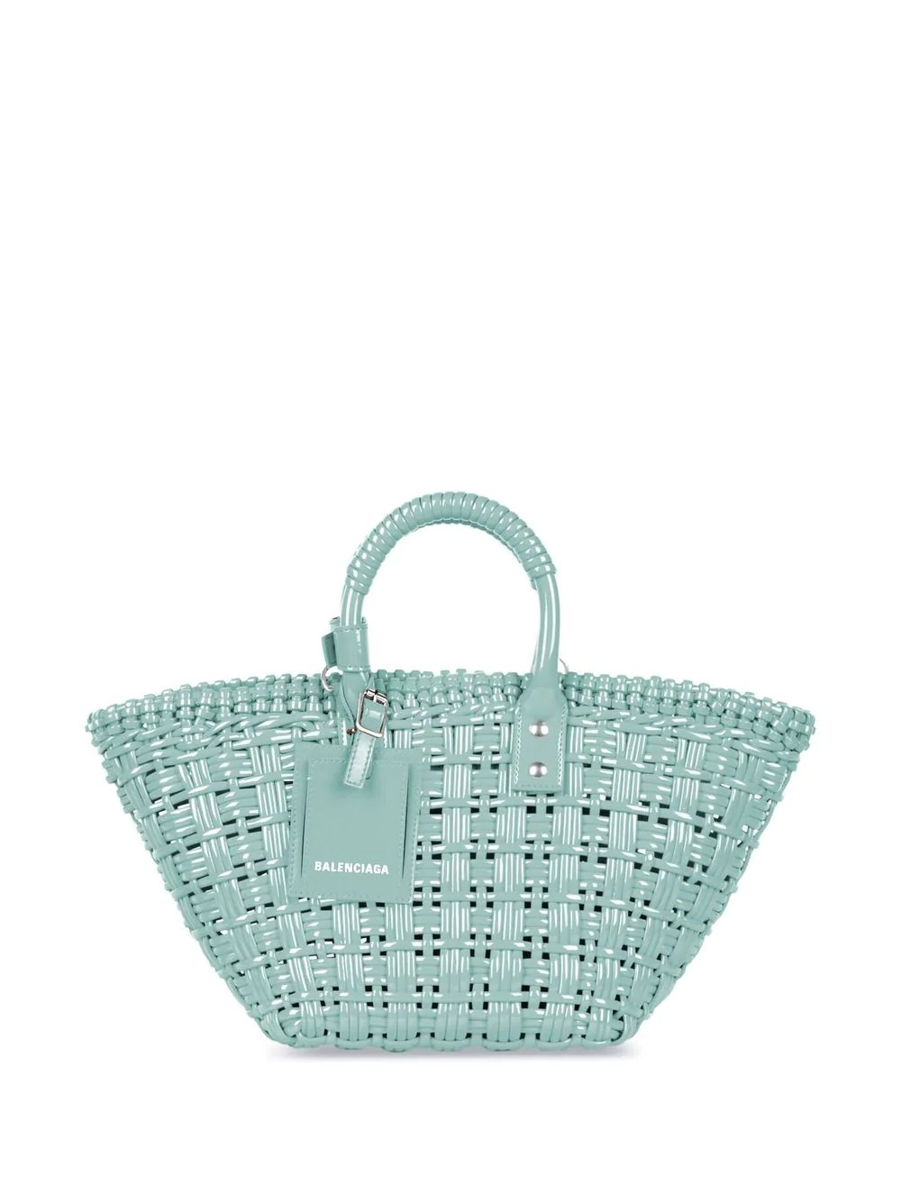 BALENCIAGA XS Bistro Basket tote bag farfetch REVERSIBLE