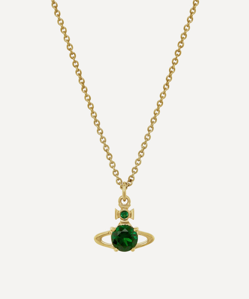 Gold-Tone Reina Pendant Necklace 1