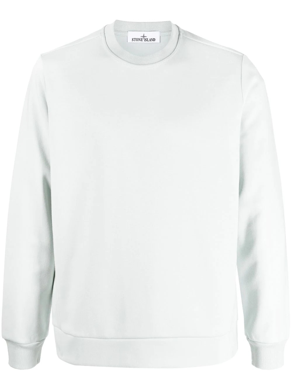 crew-neck knitted sweatshirt - 1