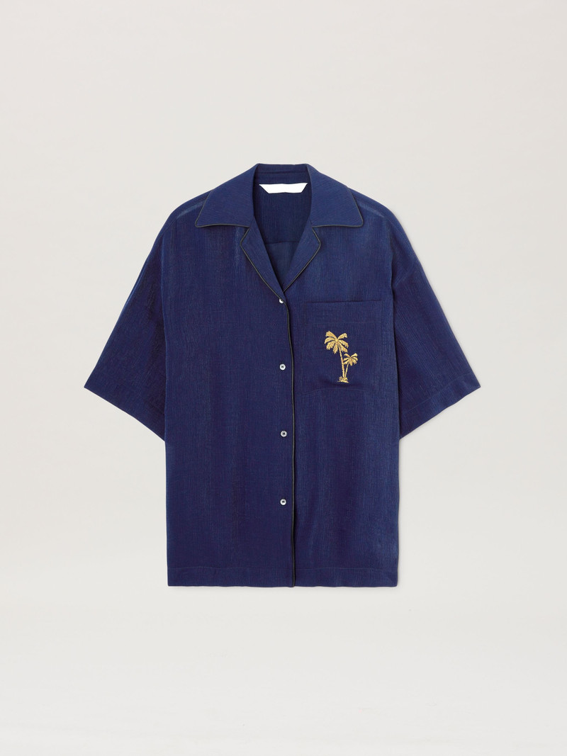 Soiree Pajama Bowling Shirt 1