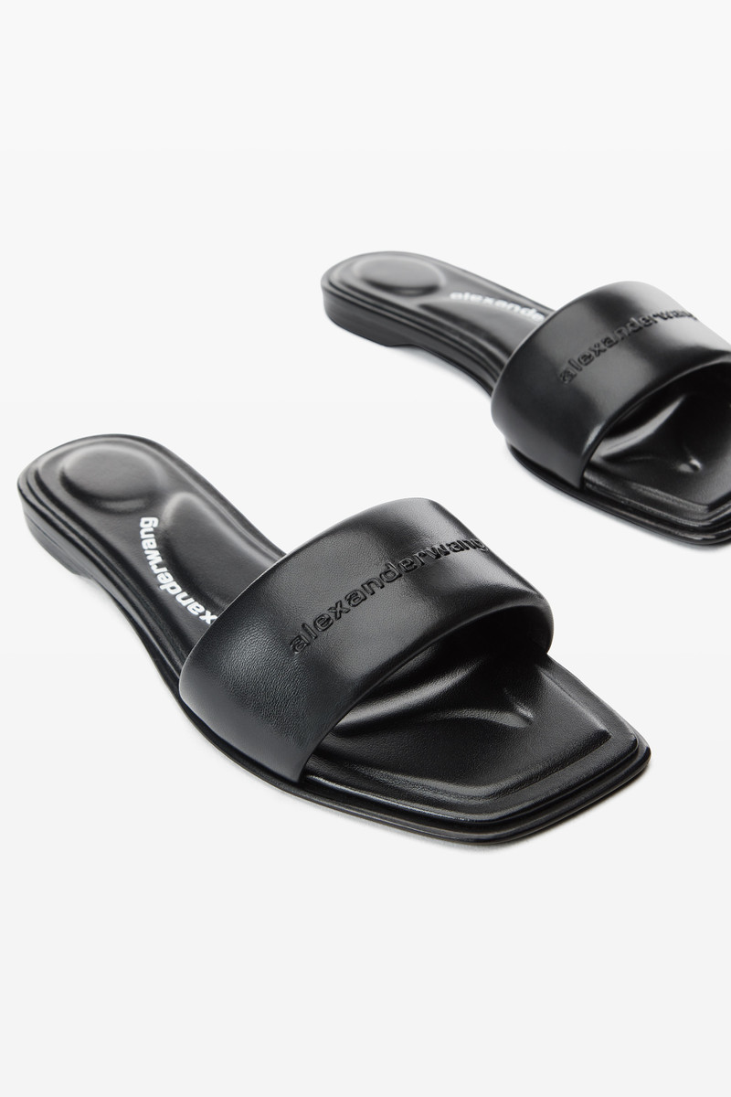 Vy slide Sandal in Lambskin 2