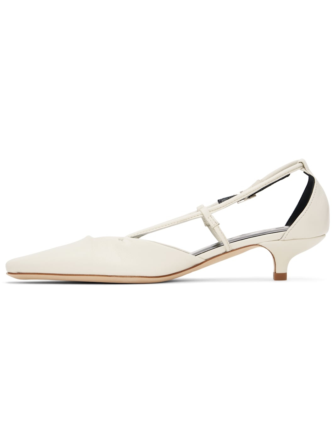 White Francine Heels - 3