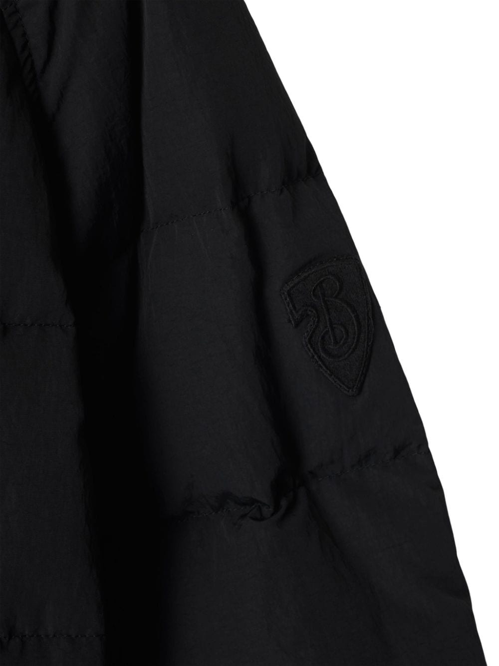Mid-length Nylon Puffer Coat - 5