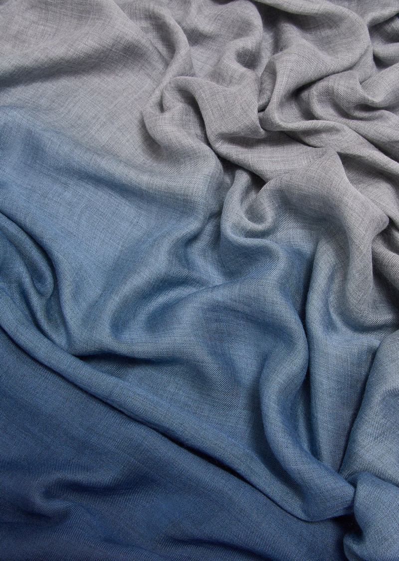 EMPORIO ARMANI Modal faded stole outlook