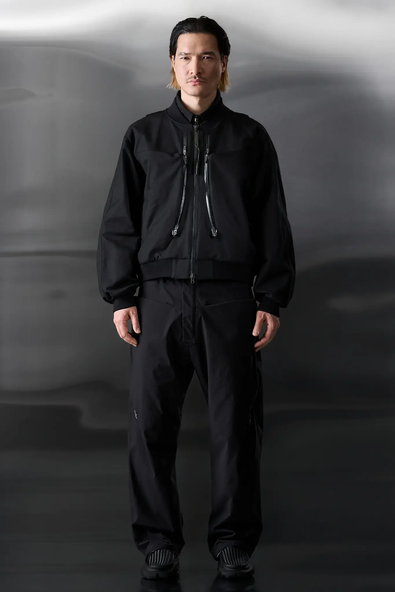 P60-E Encapsulated Nylon Vent Pant Black - 1