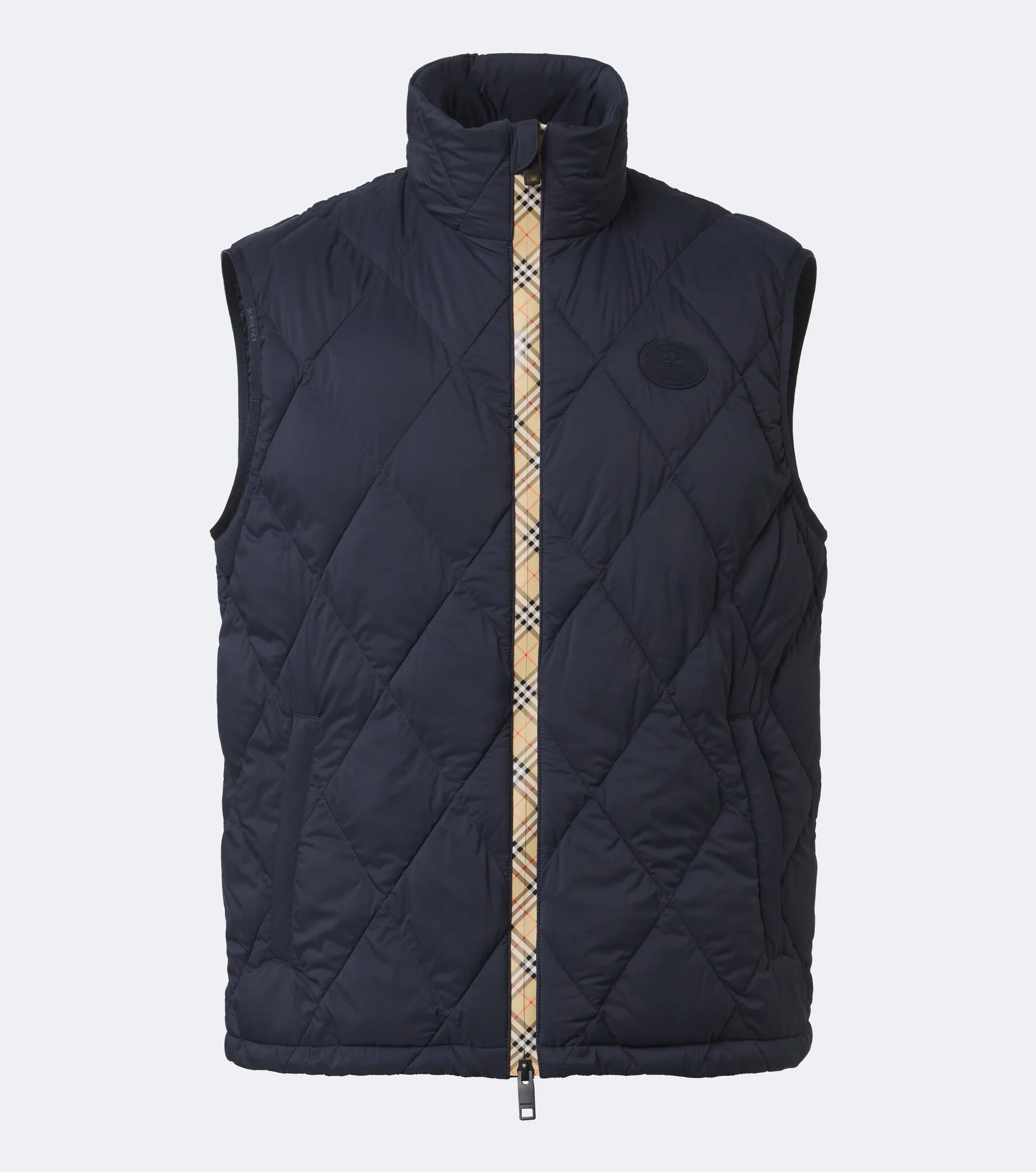Burberry Check quilted vest - 1