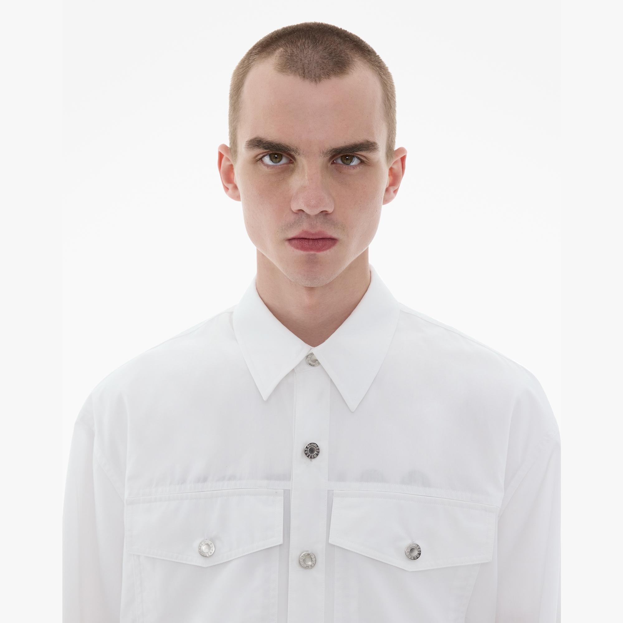 POPLIN TRUCKER SHIRT JACKET - 7