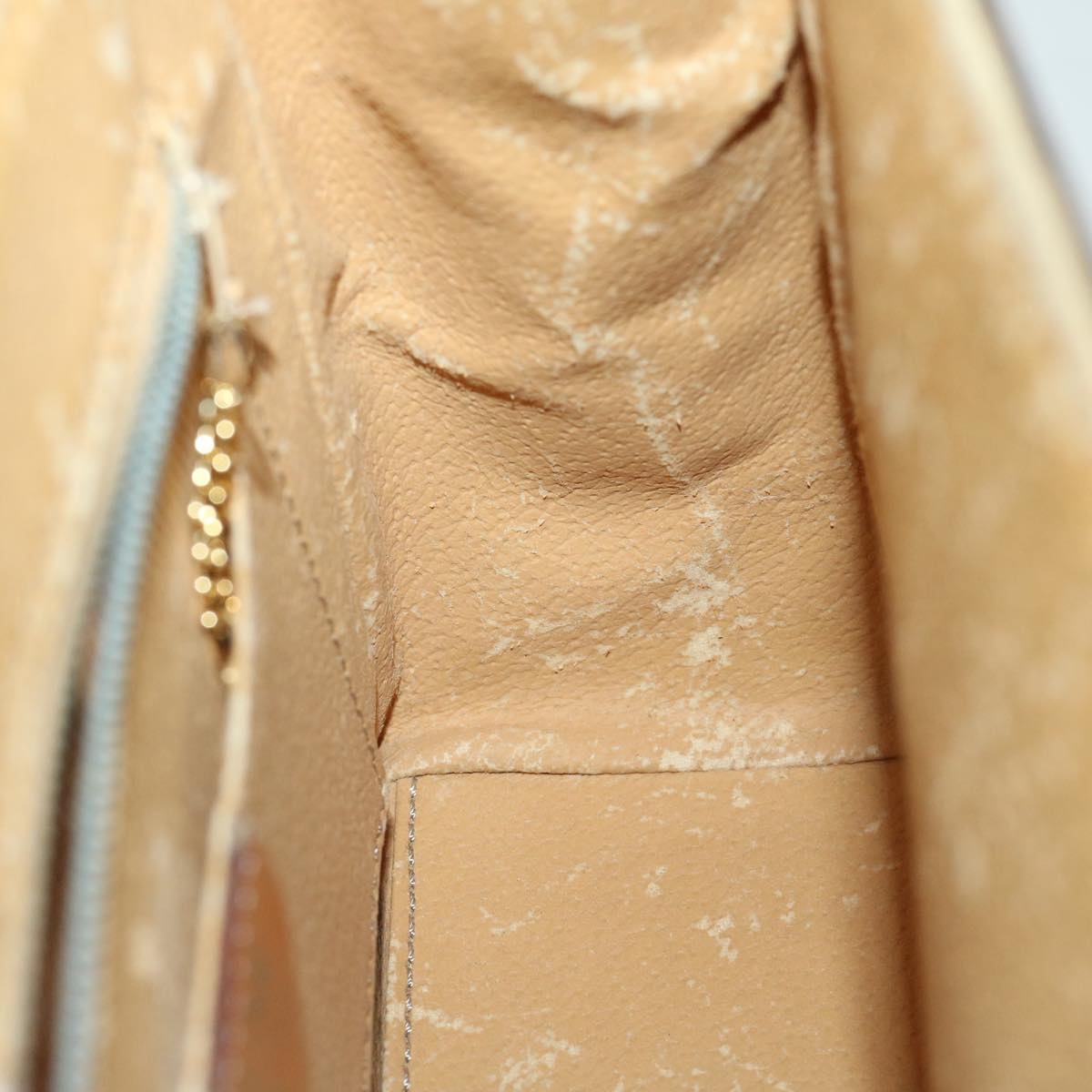 CELINE Macadam Canvas Hand Bag Pvc Brown - 10