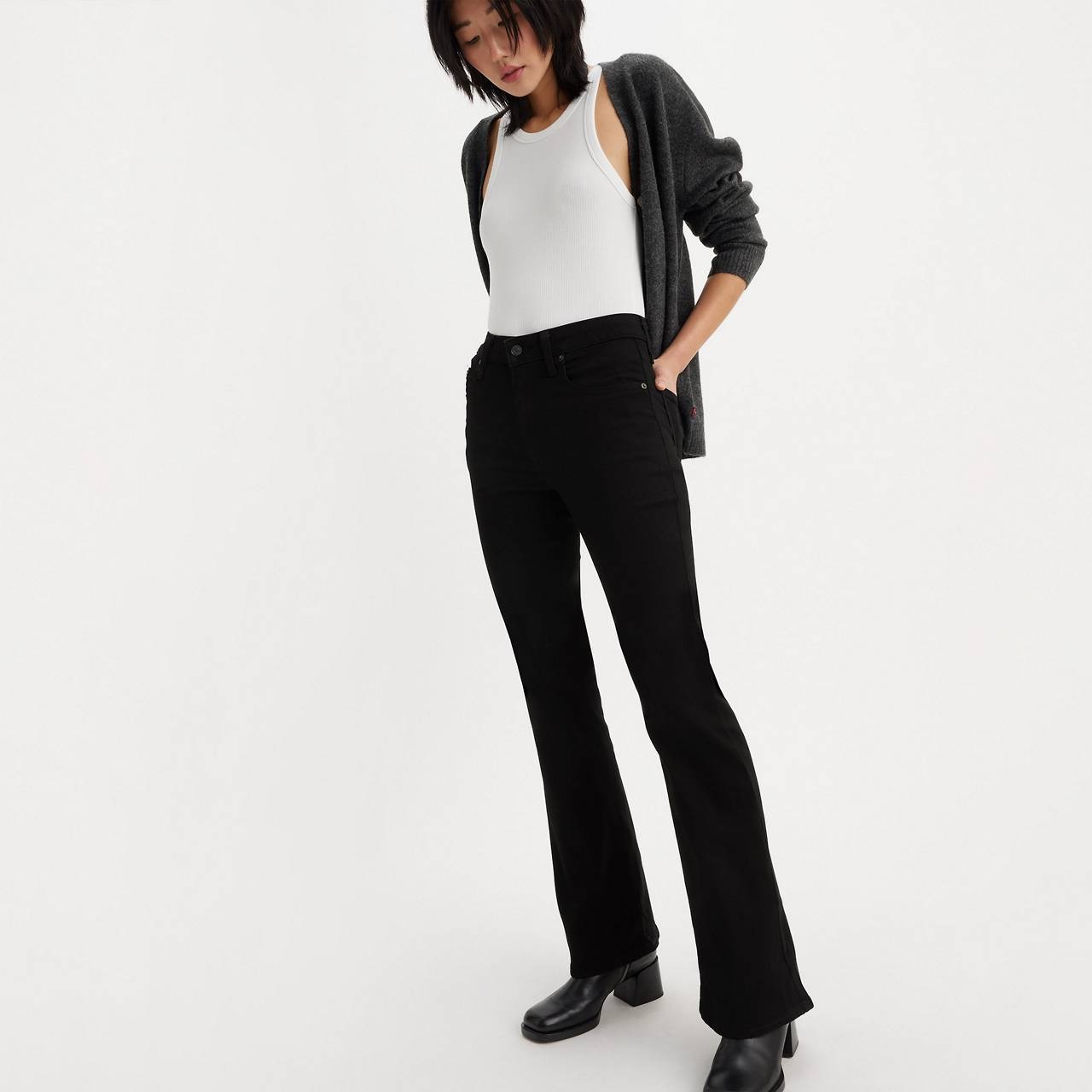 726 HIGH RISE FLARE WOMEN'S JEANS - 5