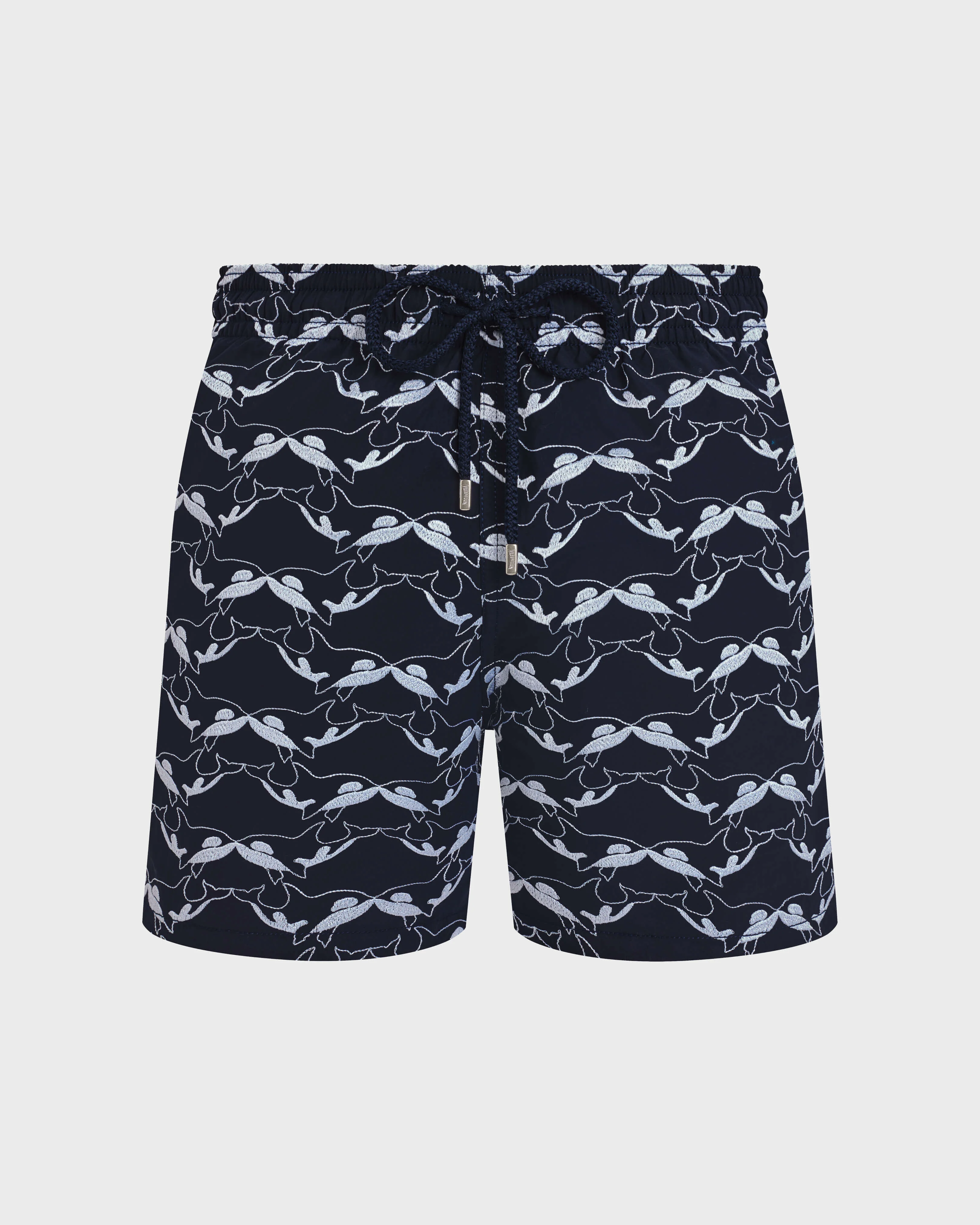 MEN SWIM SHORTS EMBROIDERED ORCAS - LIMITED EDITION - 1
