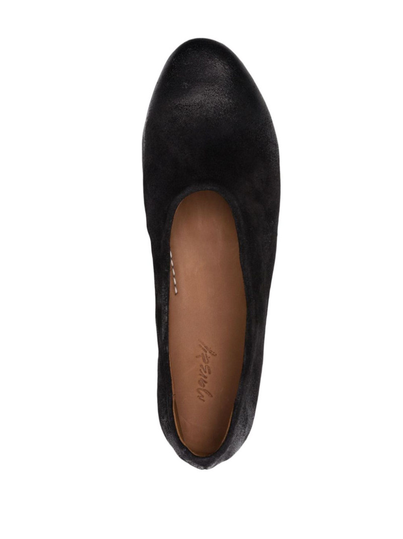 slip-on leather ballerina shoes 4