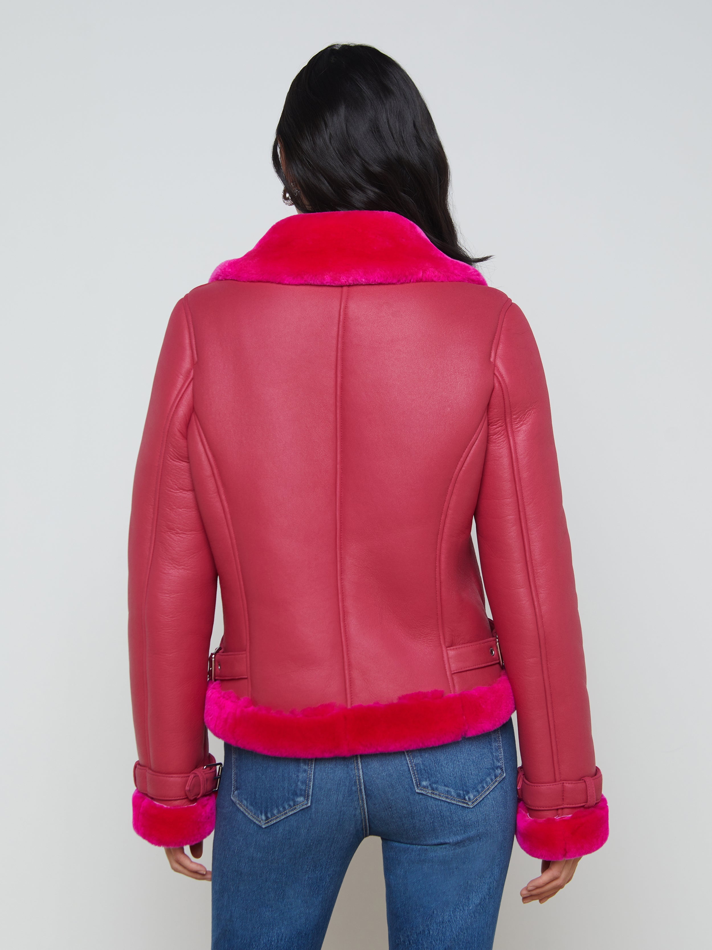 Niri Shearling Leather Jacket - 4