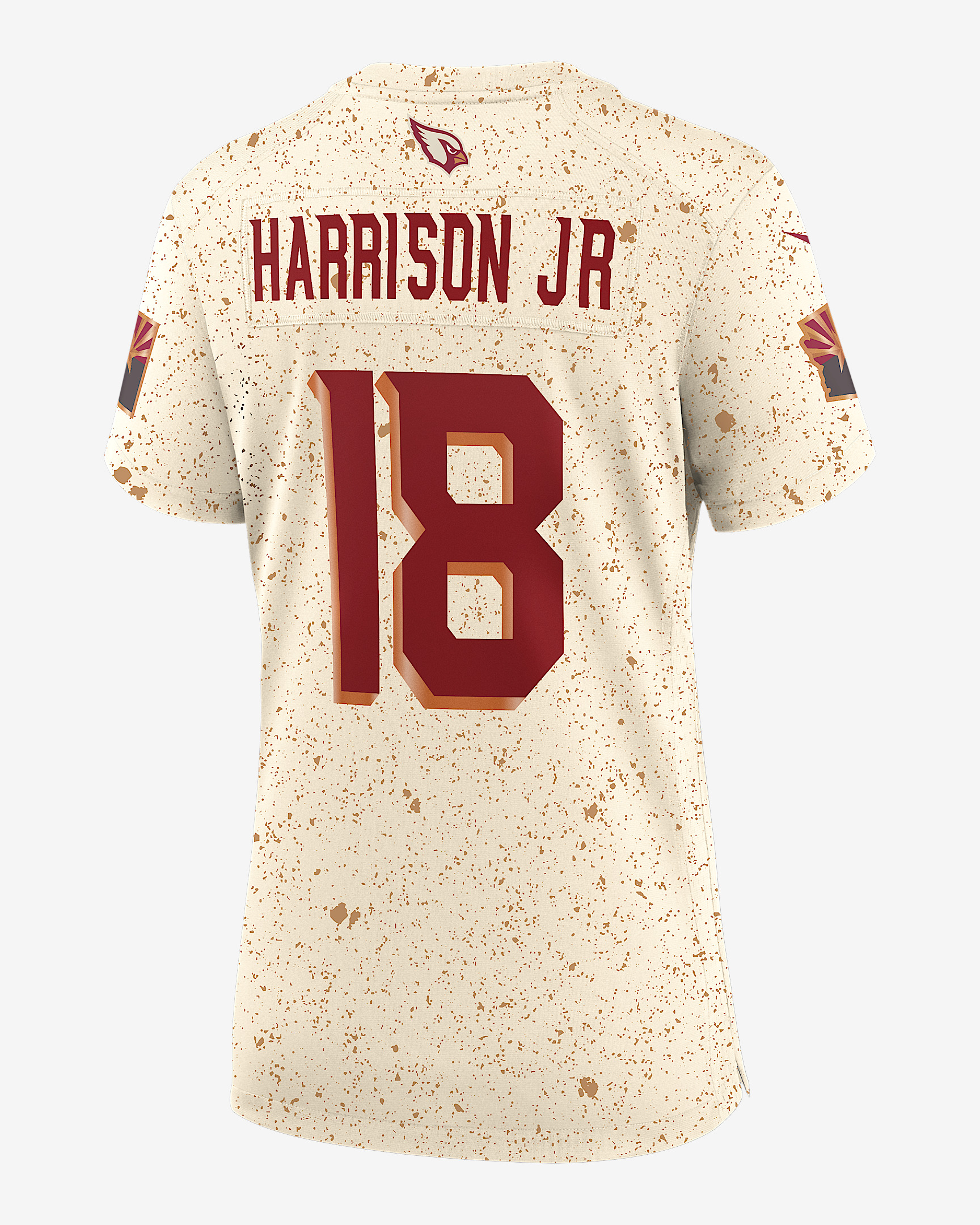Marvin Harrison Jr. Arizona Cardinals Rivalries Collection Women’s Nike NFL Game Jersey - 2