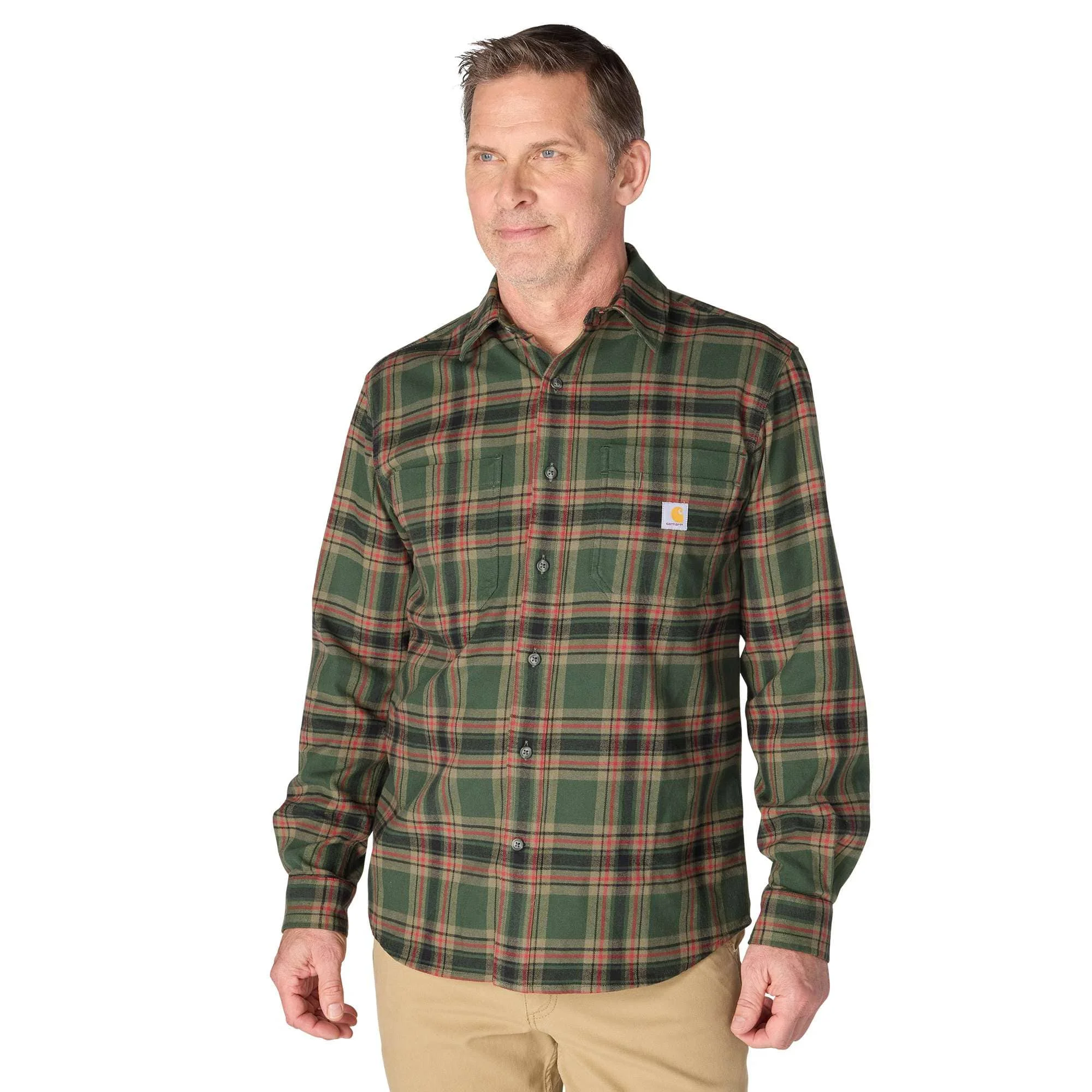 Hamilton Relaxed LS Plaid Shirt - 1