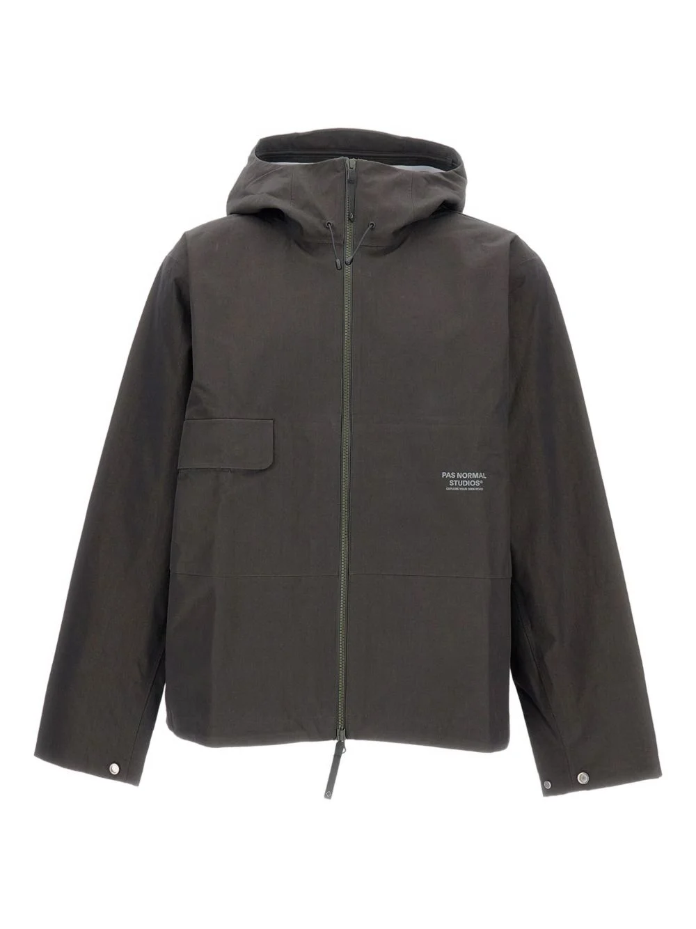 hooded pocket jacket - 1