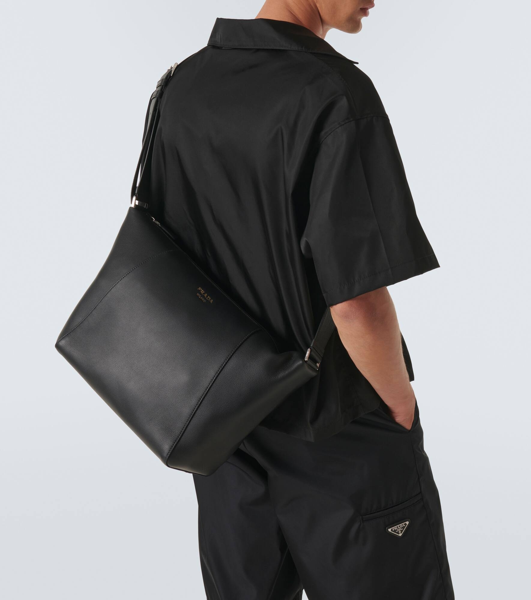 Leather shoulder bag - 3