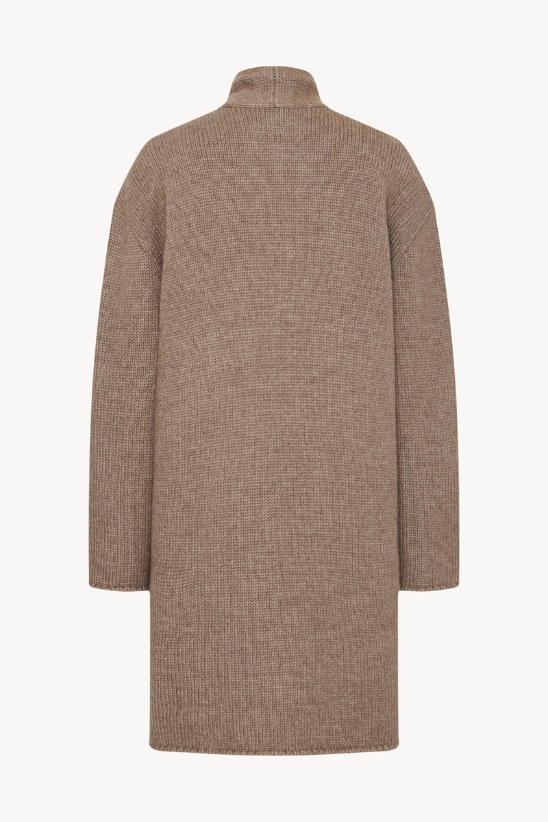 The Row Ernesto Cardigan in Alpaca and Silk outlook
