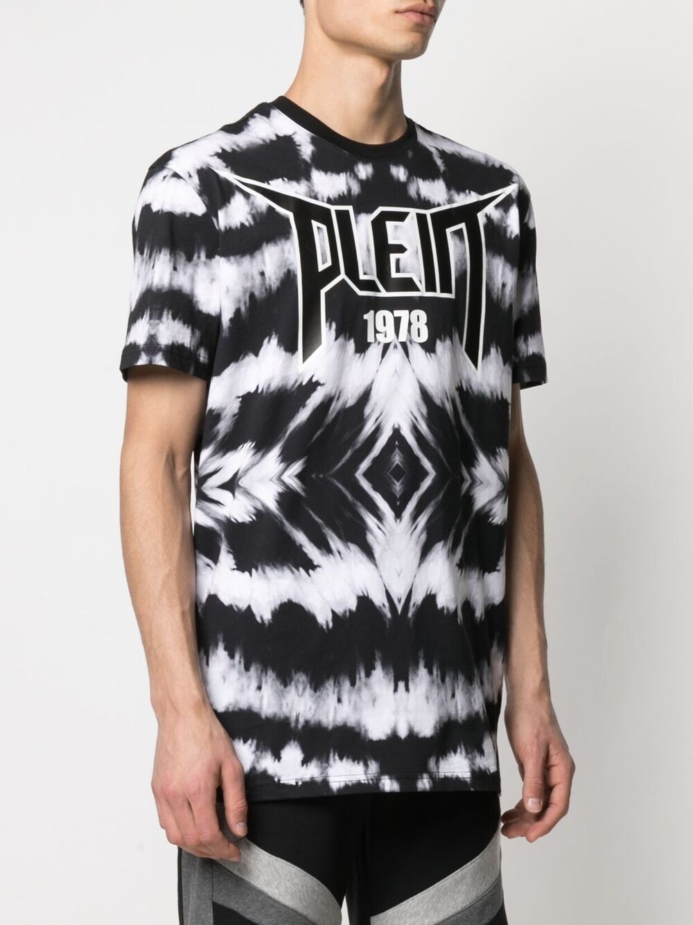 tie dye-print T-shirt - 4