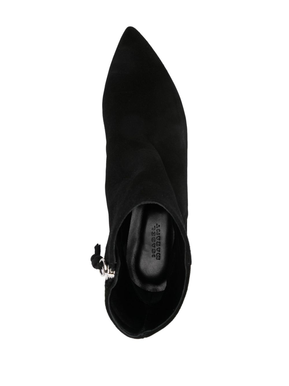 45mm suede ankle boots - 4