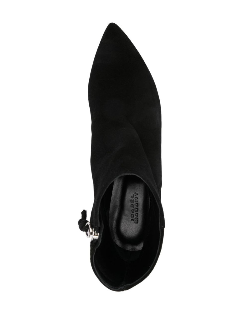 45mm suede ankle boots 4