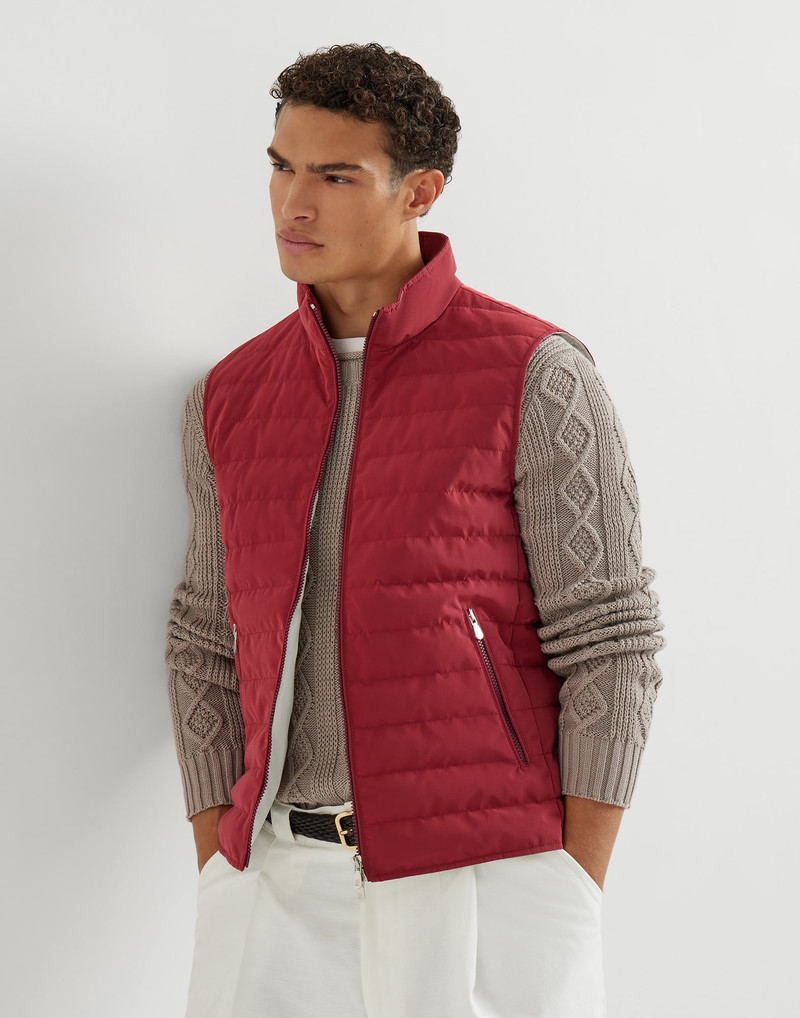 Bonded nylon down vest 5