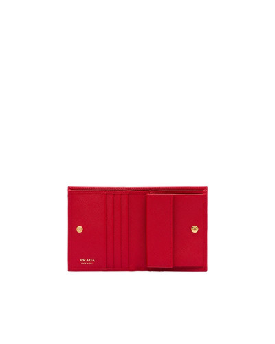 Prada Small Saffiano Leather Wallet outlook