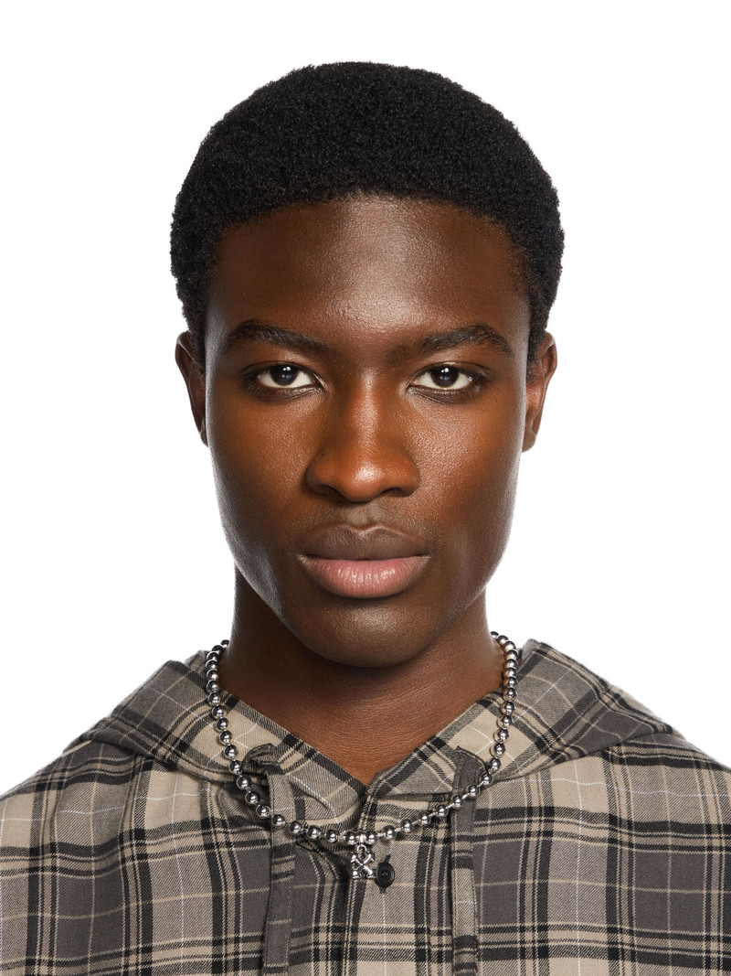 Off-White Arrow Ballchain Necklace outlook