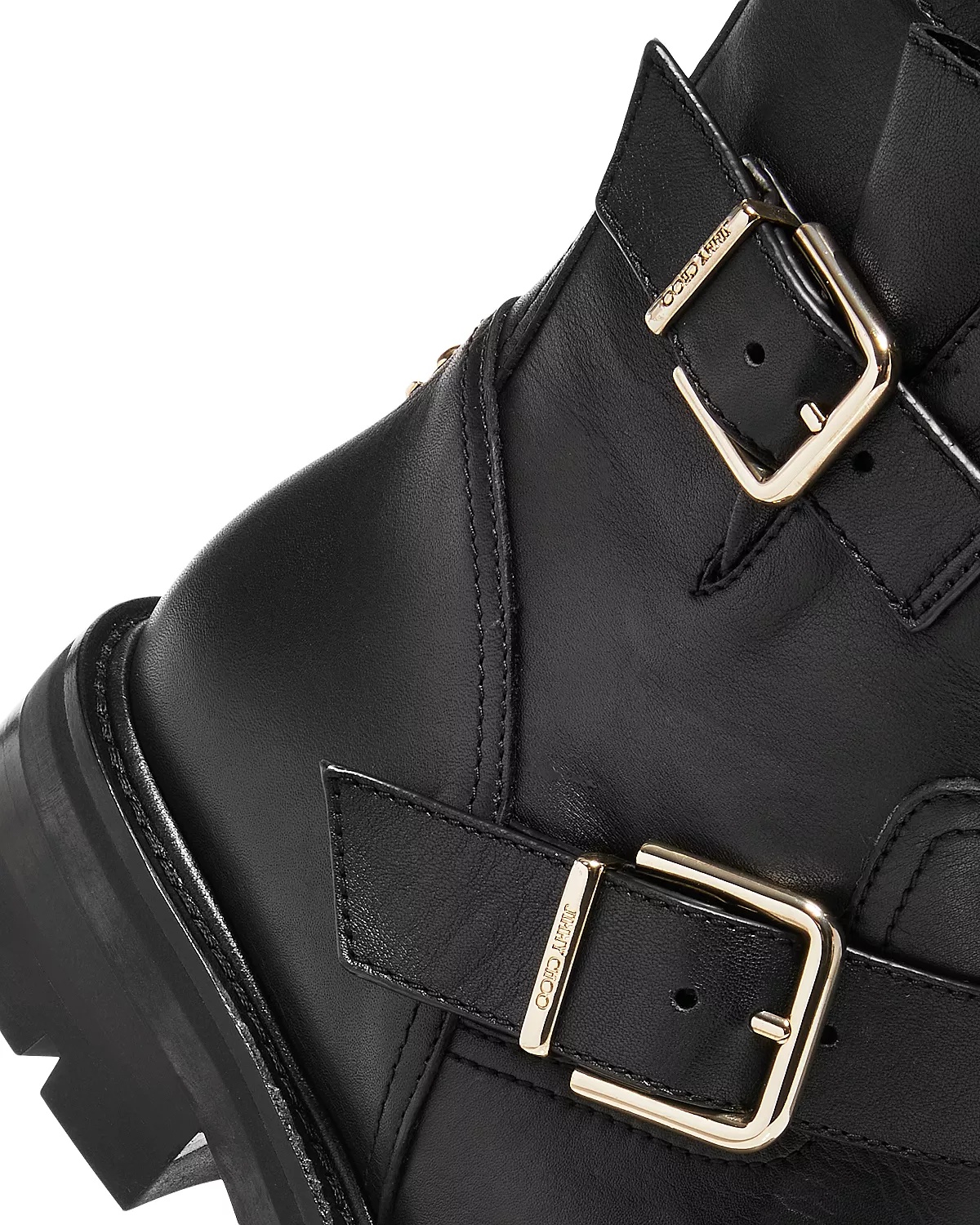 Women's Youth II Double Buckle Moto Boots - 6