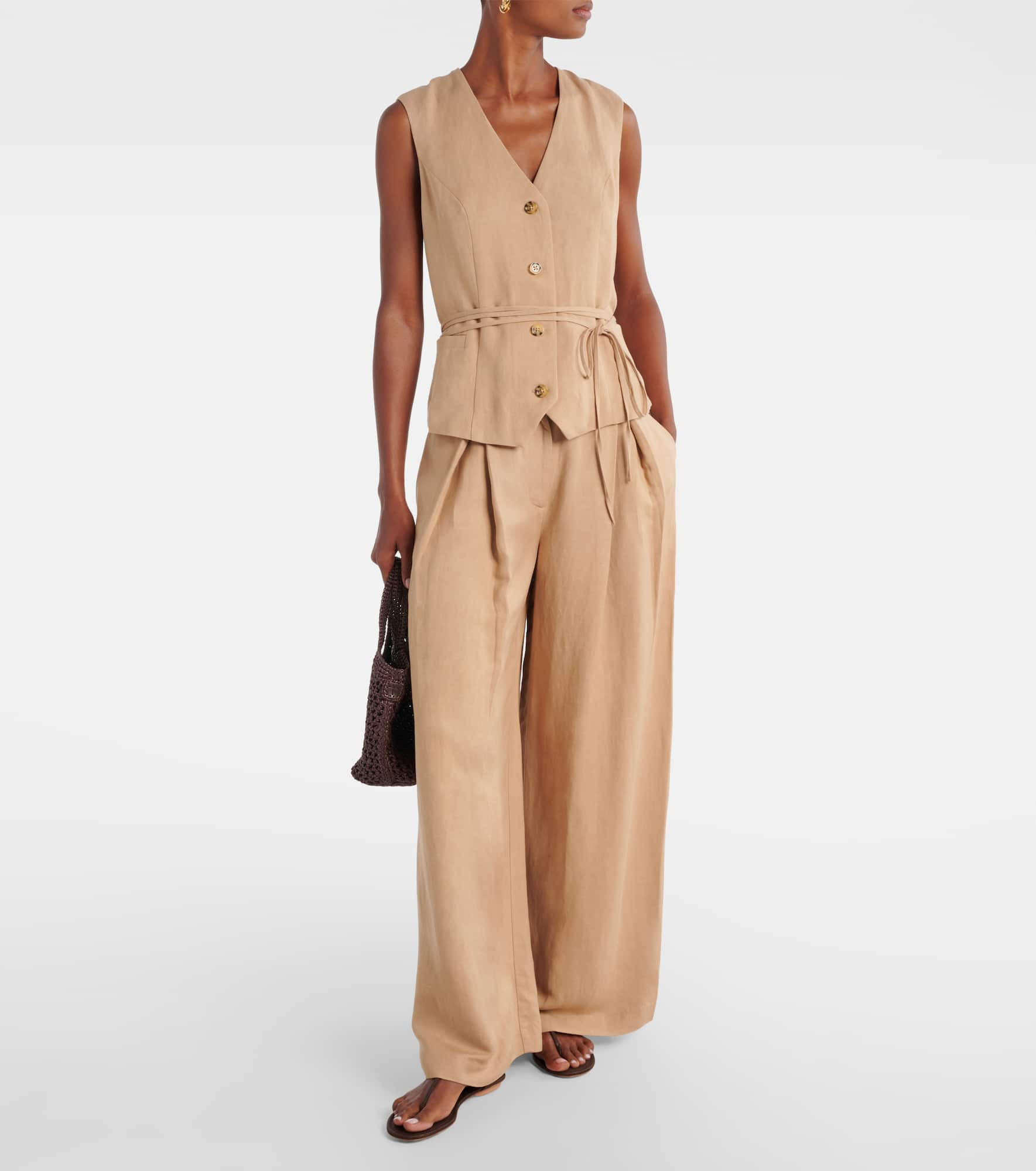 Astrid high-rise wide-leg pants - 2