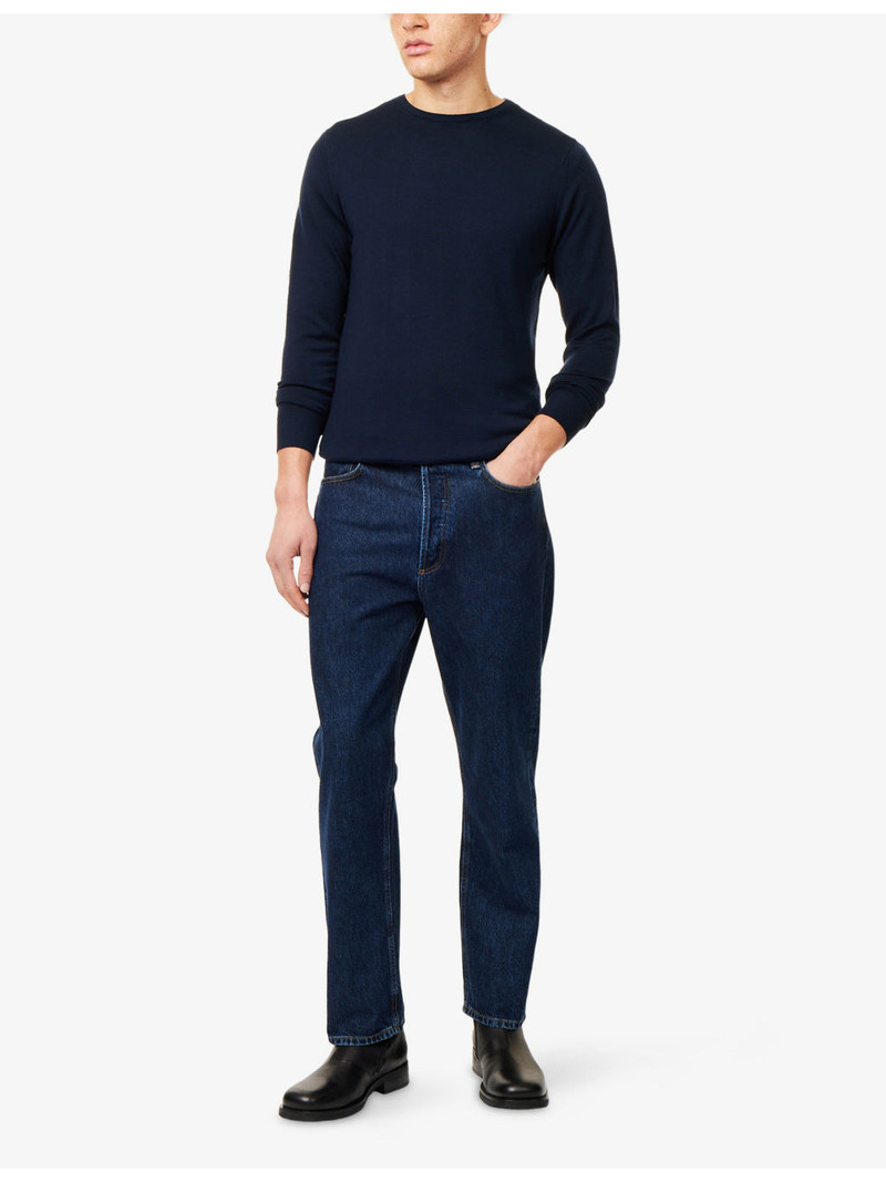 Sunspel Crewneck Regular-Fit Merino-Wool Jumper outlook