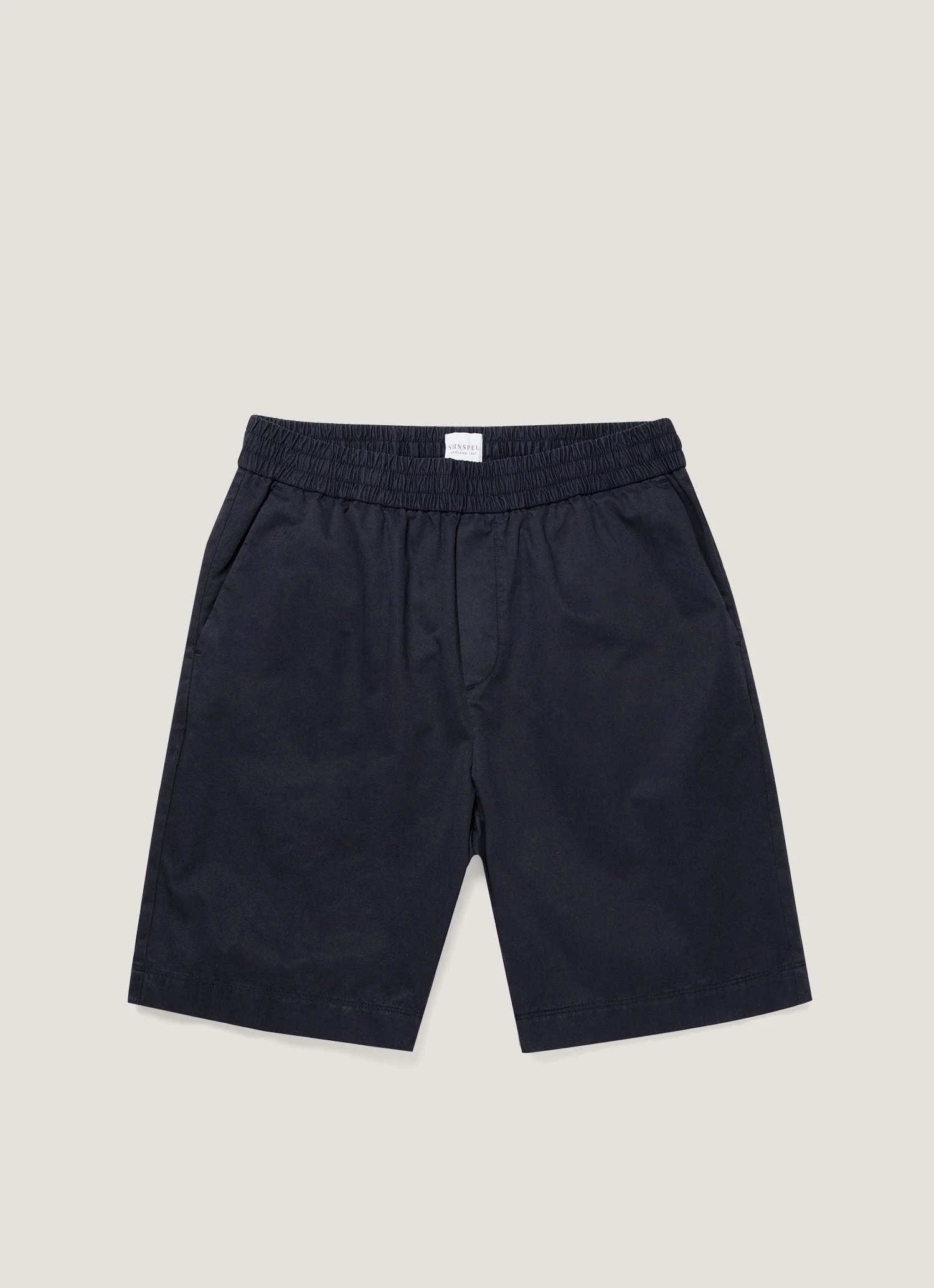 Cotton Linen Drawstring Shorts - 1