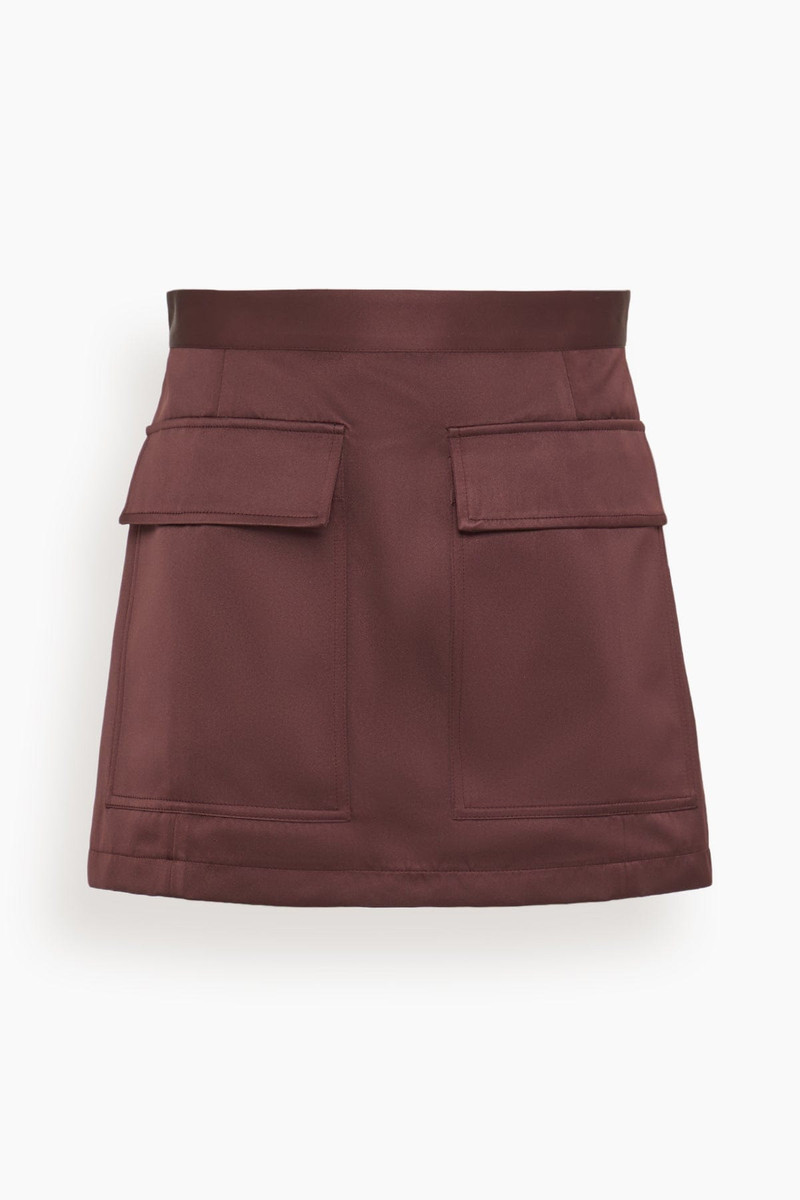 Skirt in Dark Burgundy 1
